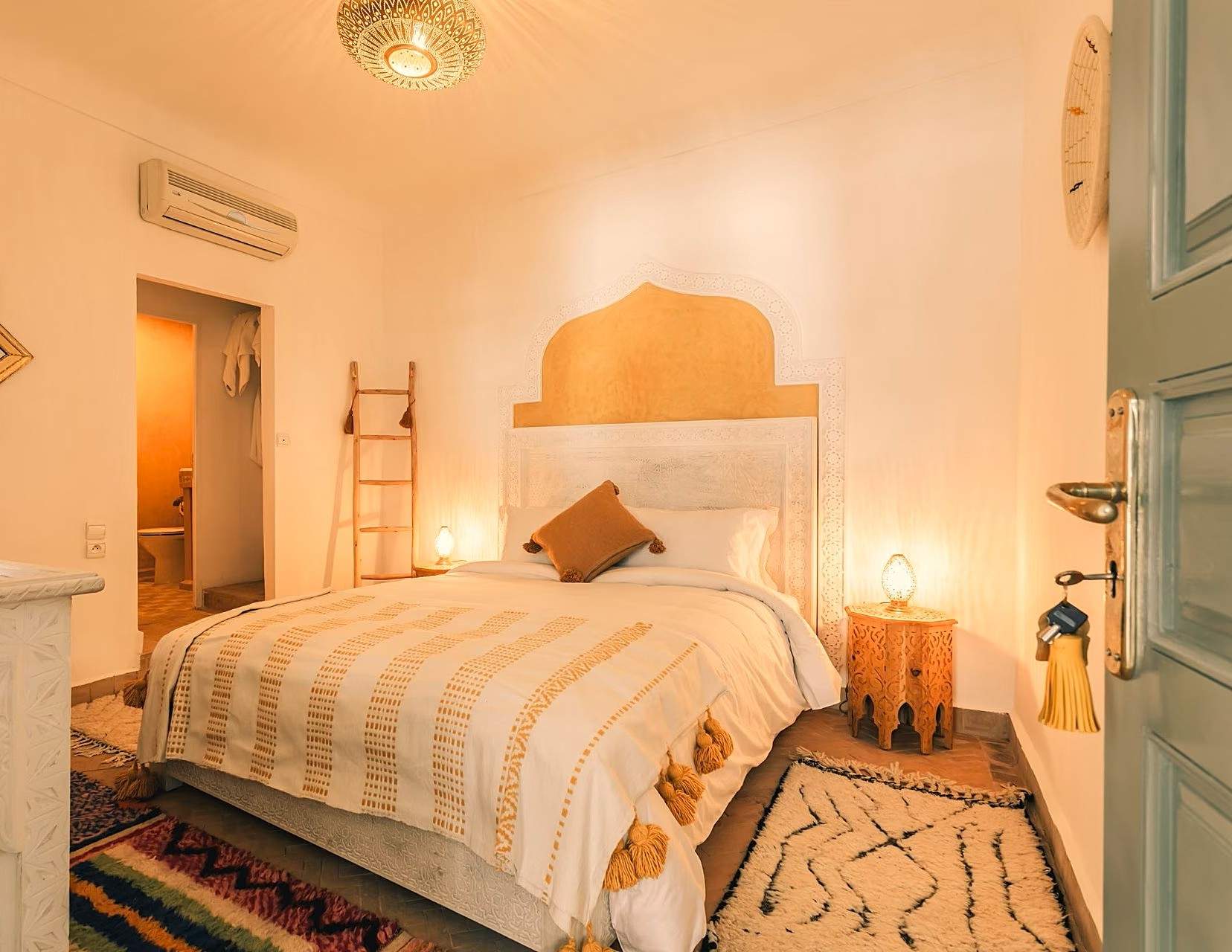 Aperçu de la argan suite - Élégance et confort de la Suite Argan, un havre de paix au Riad Zeitou...